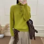 高领秋冬新款宽松毛衣