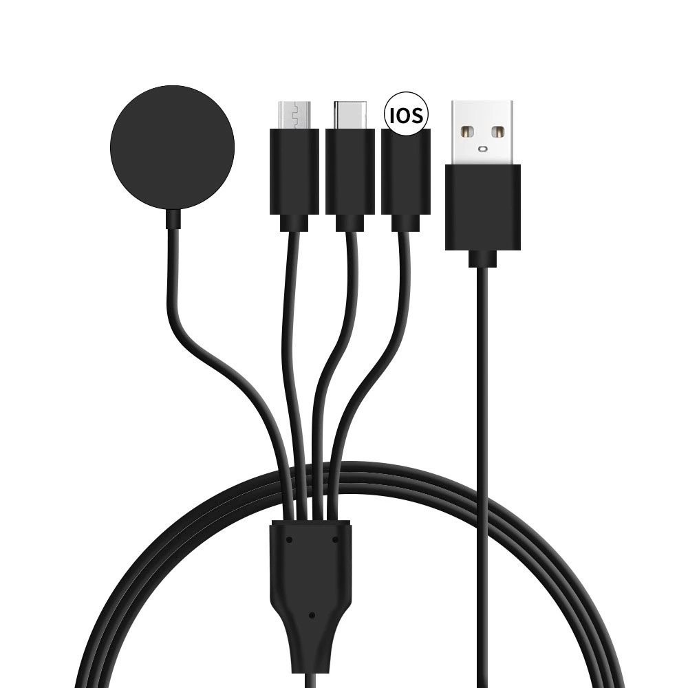 Новый Yiluo Four Decoding Chip подходит для Apple Watch Беспроводная зарядка IWATCH S9 WATCHOS 10