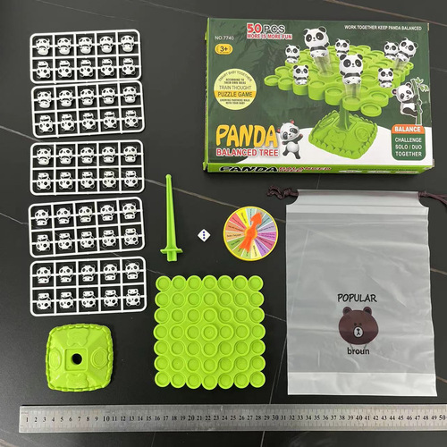 Cross-border Frog Balance Tree Children's Educational Board Game Astronaut Balance Tree Stack Stack Fun Dual Interactive Battle Toy