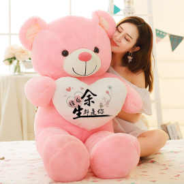超萌熊猫毛绒泰迪熊抱抱熊女孩可爱熊娃娃抱着睡觉公仔女生日礼物