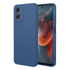 Moto G9play、G8plus、G9power/G7/G6plus用の肌のような質感の液体シリコンケースに適しています。