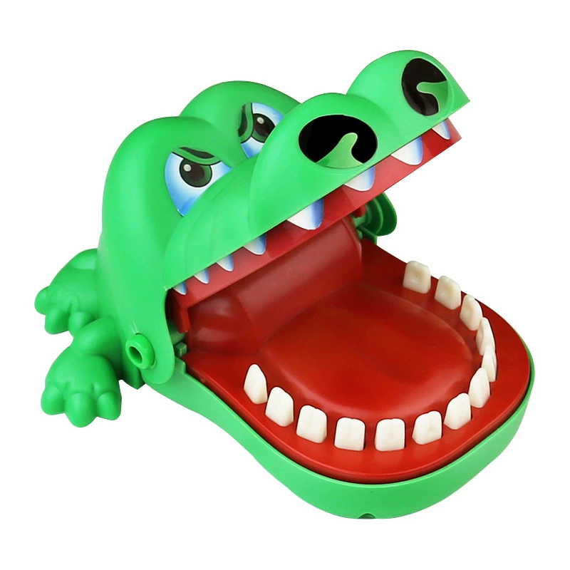 Biting Crocodile & Shark Children's Finger Game Toy, Assorted Sizes, Plastic, Battery-Free