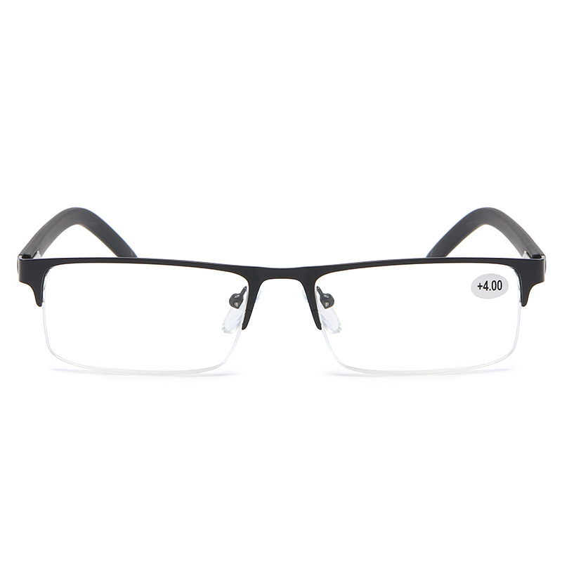 新しい抗青色光読書老眼メガネメーカー卸売ビジネス金属老眼メガネファッション高齢者ミラー 55-1|undefined