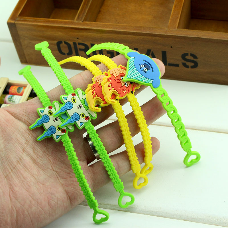 Unicornio de dibujos animados pulsera de PVC pulsera de goma suave pulsera de silicona pulsera creativa regalo personalizado al por mayor