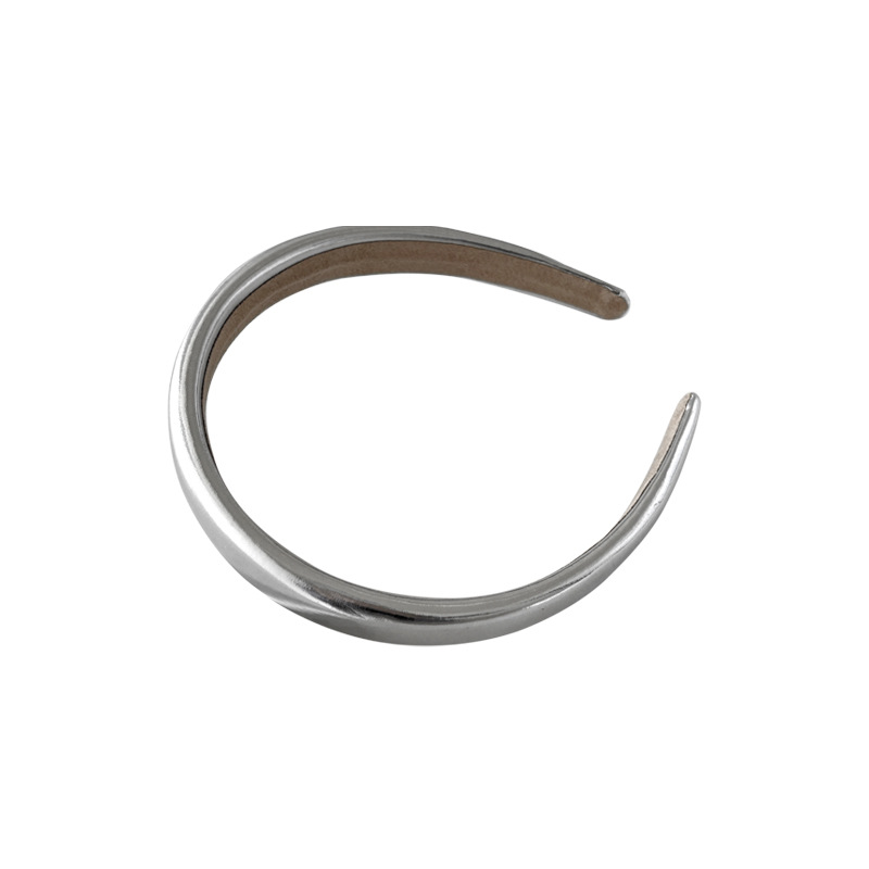 Simple corteza plateada cabello de verano 2024 nuevo agujero de cabeza de alta calidad fuera de la presión de cabello de aire perilla de cabello