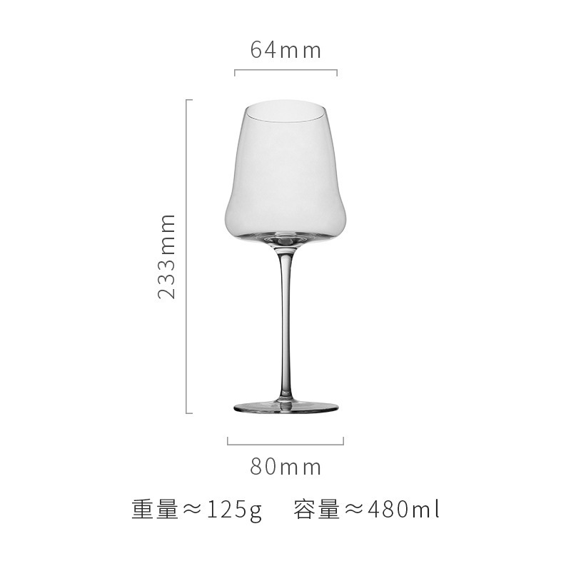 Nuevas copas de vino ultra delgadas hechas a mano en forma de pera, copas de vino de bordeaux, copas de cristal de borgoña, copas de barras delgadas