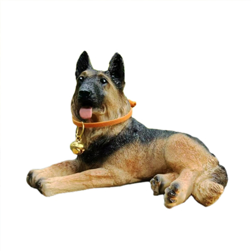 무료 배송 성격 인터넷 귀여운 독일 셰퍼드 개 자동차 자동차 인테리어 장식 중앙 콘솔 루카 자동차 장식 축하