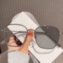 蓝光显瘦同款光致近视镜