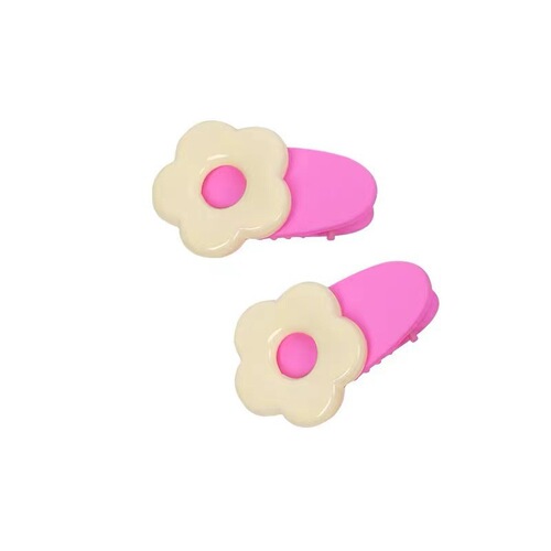 Flower duckbill clip children's hairpin hair accessories bb clip love bangs clip hairpin small grab clip wholesale  new style