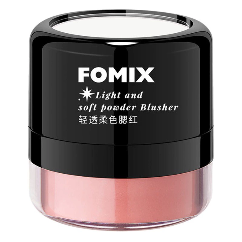 FOMIX Легкие прозрачные мягкие цветные Румяна Грибовидная головка ленивая воздушная подушка Румяна Подсветка Ремонт интегрированный Мягкий туман Румяна Пудра крем