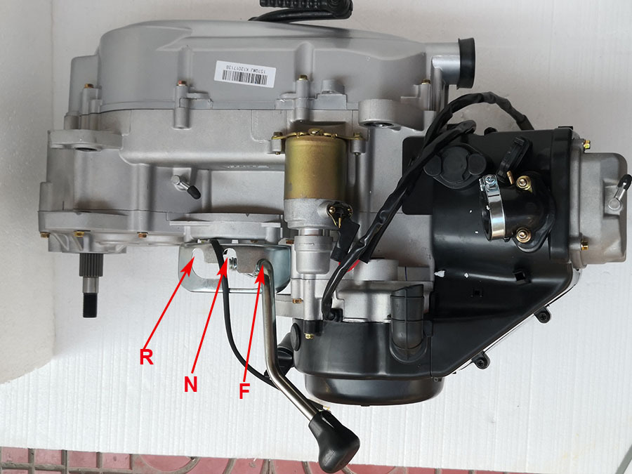 Jinlong Gy6200Cc Engine with Stepless Variable Speed Transmission (Cvt) and Reverse Gear for Beach Vehicles, Go-Karts, and Farm Vehicles, Gasoline Engine