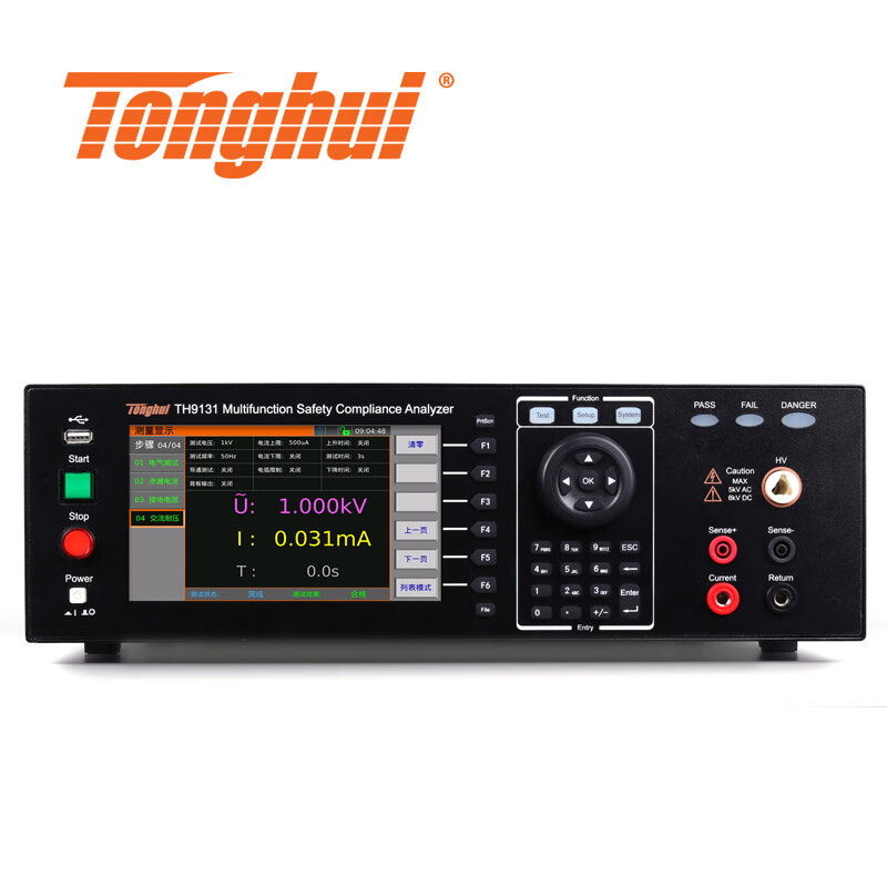 ͬ�ݣ�Tonghui��TH9130�����ۺϲ�����TH9131��ѹ��Ե��ͨ©����