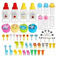 R 17940 Cartoon animal fruit fork set ��ͨ����ˮ������װ
