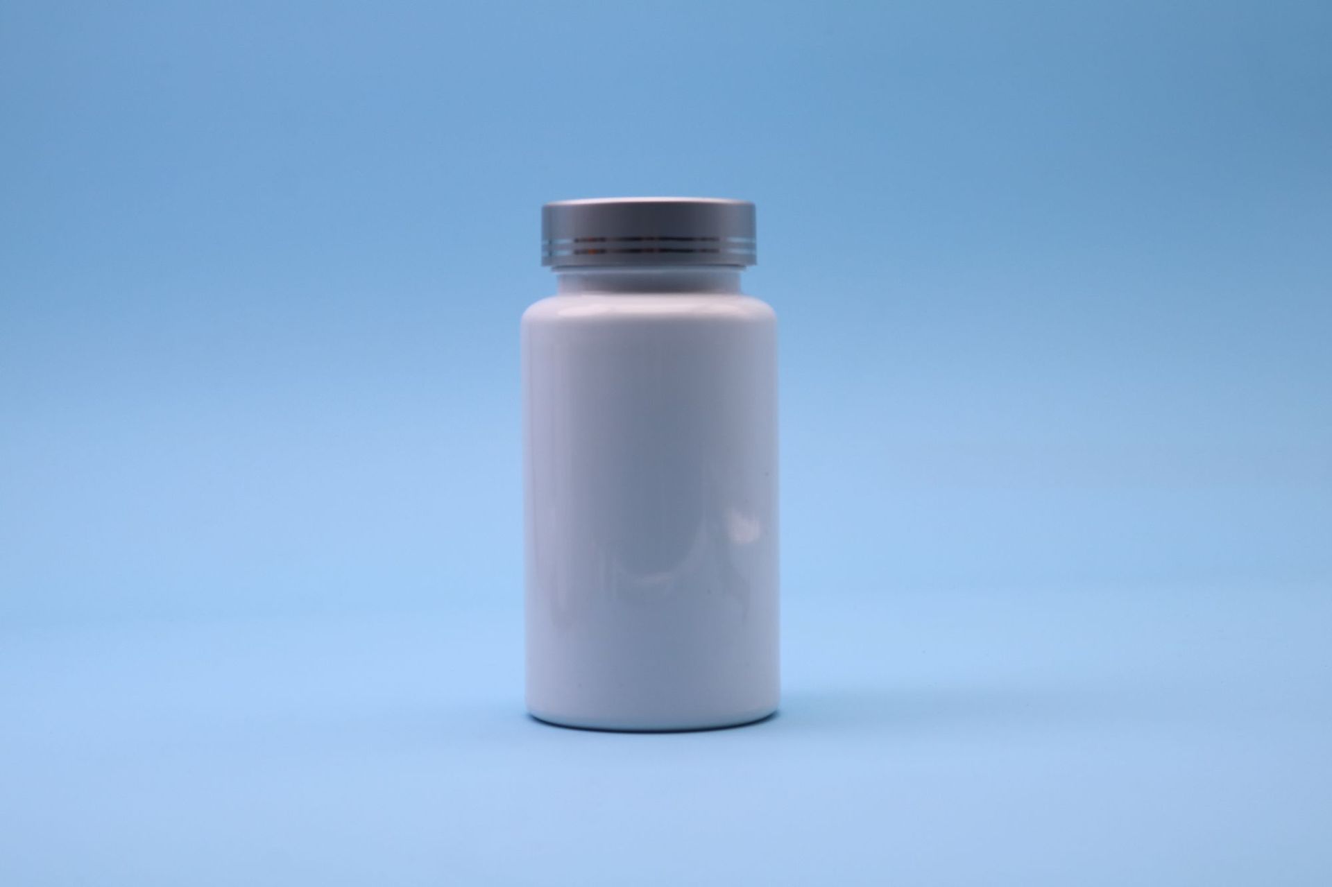 Botella de plástico PET con tapa, botella de grado alimenticio para caramelos en tabletas, tabletas de calcio con aceite de pescado de 100 ml, botella de plástico para vitaminas, botella vacía