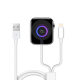 For Apple Watch Charger Mobile Watch 2-in -1 Charging Cable iWatch 3-in -1 Wireless Charger