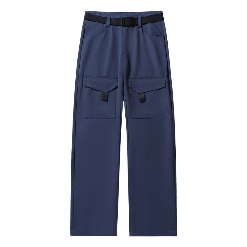 Cross-Border Carhao Carhartt-Style Pants Trendy Military Style Unisex Couple Loose Straight Multi-Pocket Casual Long Pants