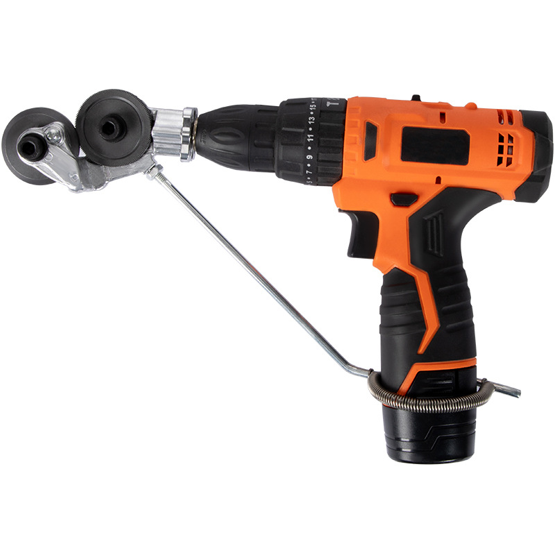 taladro eléctrico cortador taladro eléctrico de mano transformado en convertidor de tijeras eléctricas de chapa de hierro cortador de chapa de metal cortador de azulejos de acero de color artefacto de corte