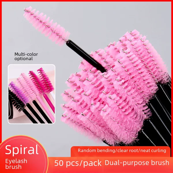 New solid color eyelash brush eyelash roll eyelash comb grafting eyelash tool color brush manufacturers wholesale