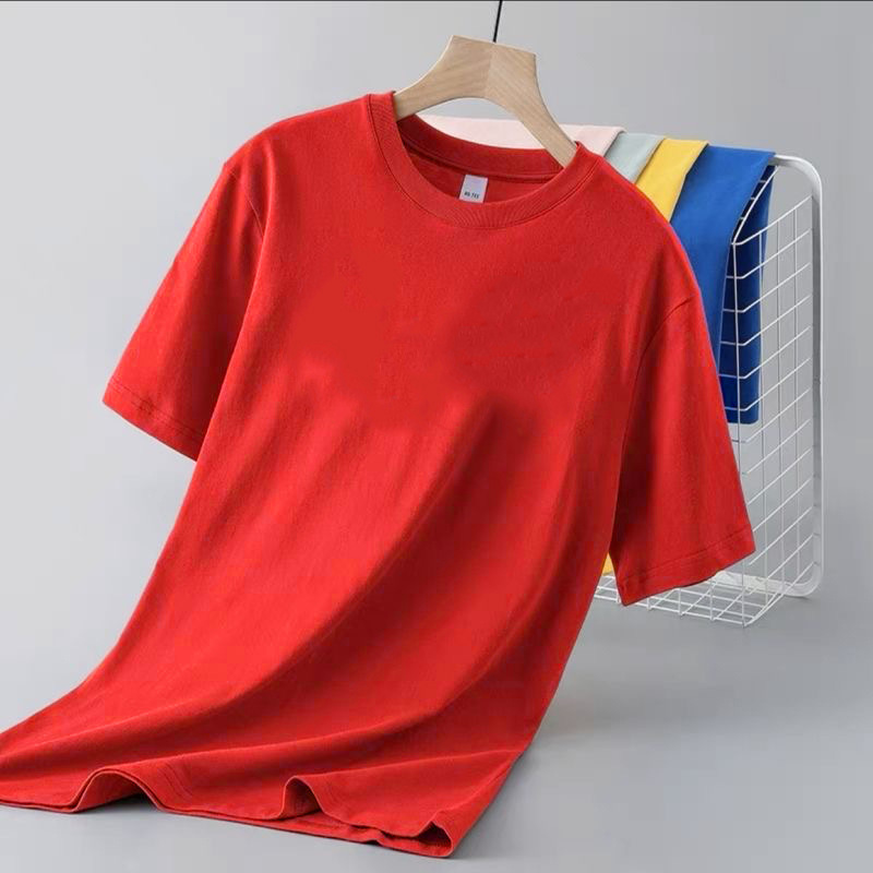 Camiseta de manga corta de los hombres de otoño nuevo estilo coreano SLIM-Fit moda impreso fino cuello redondo en el puesto image 8