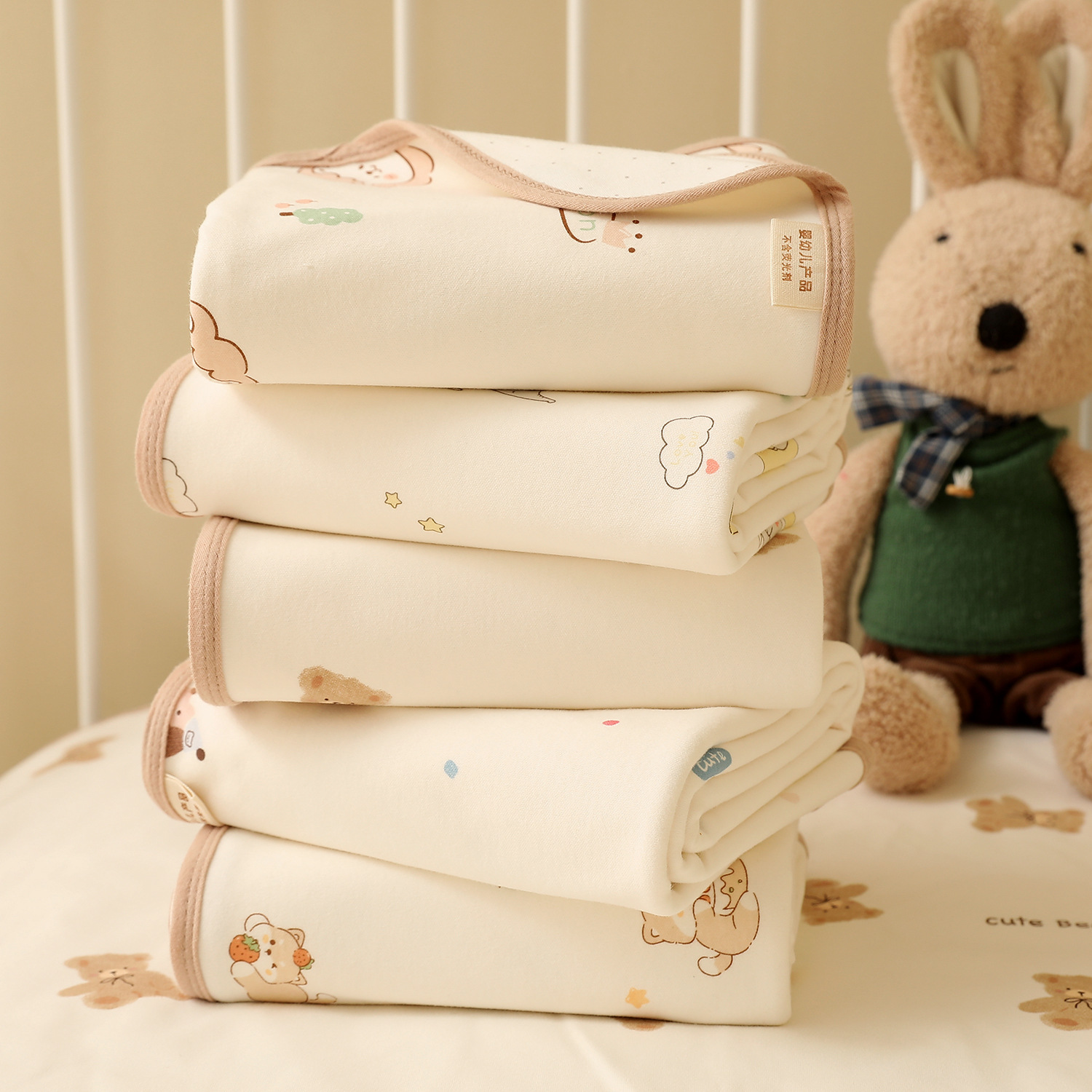 Class a Pure Cotton Diaper Pad Newborn Baby Mattress Kindergarten Baby Kidsren Diaper Pad Color Cotton Diaper Pad