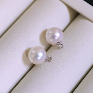 Platinum Pt900 Accessories 4.5 Glossy Bead Cap 3.0*0.5 Reference Bead Size 8-9mm Beads Not Included
