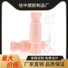 可爱透明糖果形唇釉管彩妆化妆品唇彩管可印刷logo厂家批发包材