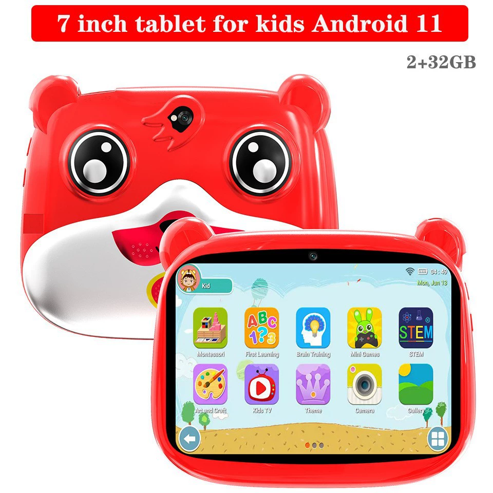 Игрушка, планшет, ноутбук, обучение, 2 в 1, 7 дюймов