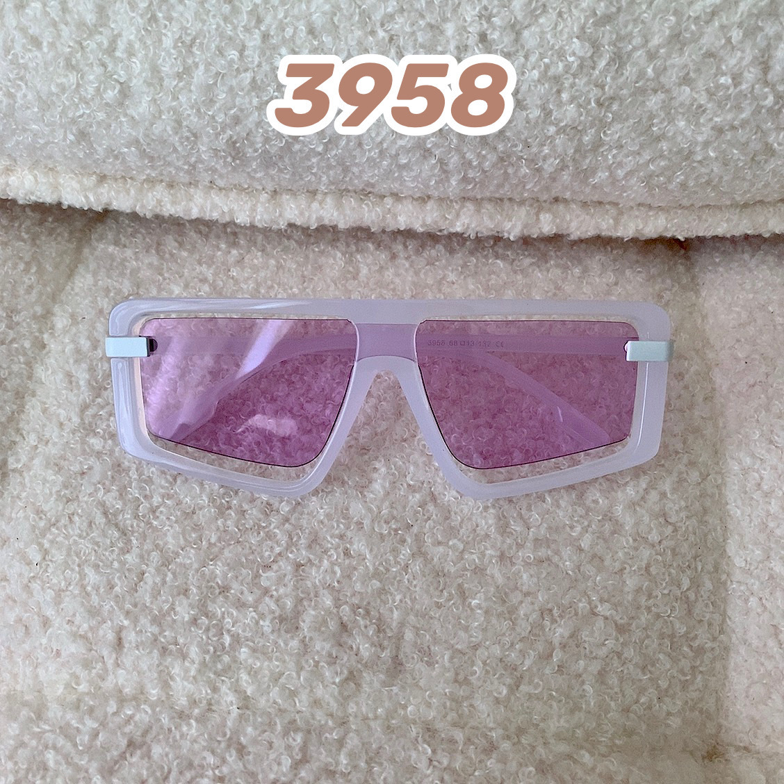 Nuevo de una sola pieza de comercio exterior marco grande gafas de sol hombres y mujeres y2g Millennium estilo caramelo color punk transfronterizo gafas de sol fabricante