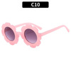 Children's sunglasses solar-powered, glasses suitable for men and women, flowered