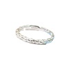 Silver fresh ring, simple and elegant design, Korean style