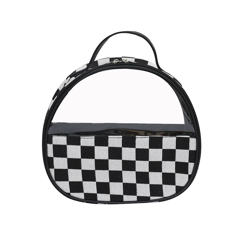 Classic cosmetic bag, chess, waterproof organizer bag