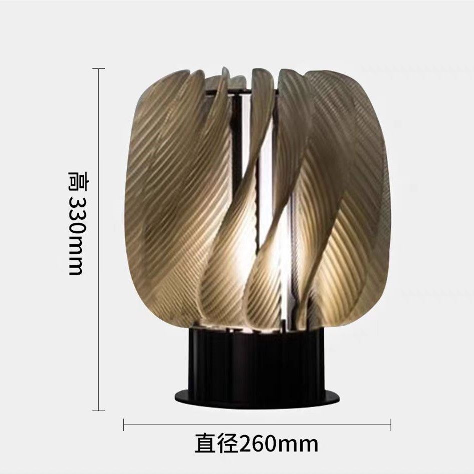 Lámpara de mesa de estudio creativa minimalista posmoderna de fábrica, modelo de diseñador de lujo ligero, lámpara de mesa de decoración de oficina