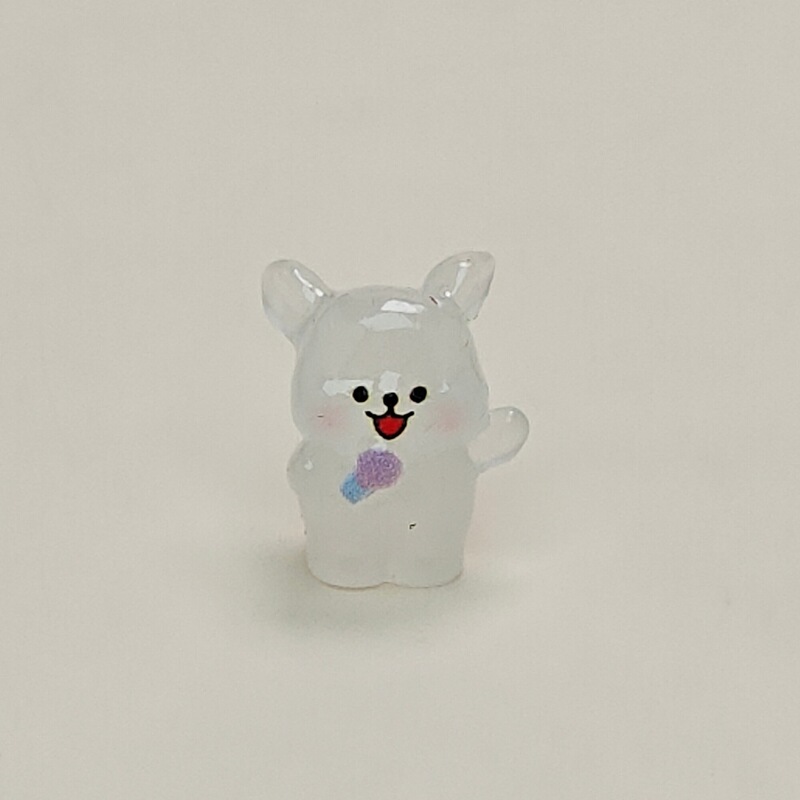 模擬ミニチュアジュエリーアクセサリー、発光ライン、子犬、漫画の動物、小さな装飾品、車のペンダント、文化的で創造的なギフト|undefined