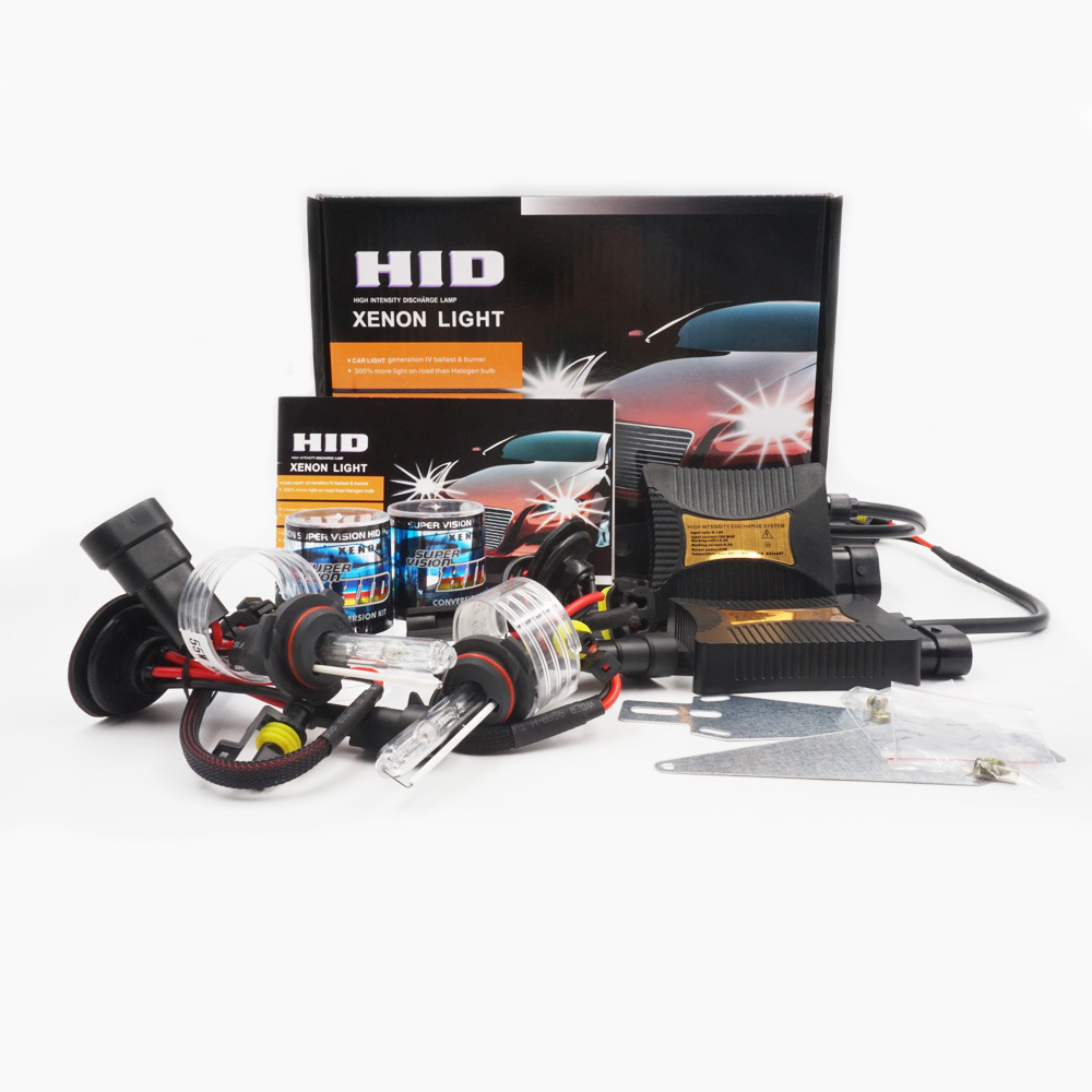 55W Hid Bulb Set Single Light H8/H9/H11 Dc250 12000K