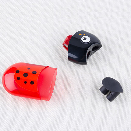 Alemán Faber-Jia 183522 de dibujos animados de doble agujero sacapuntas estudiante niños sacapuntas