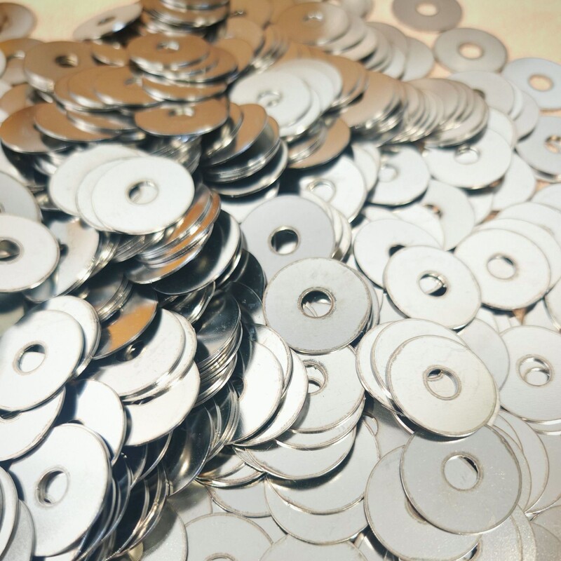 High-Purity Molybdenum Gaskets Available from Stock, Mirror-Polished Molybdenum Rings, Polished Molybdenum Washers, Semiconductor Equipment
