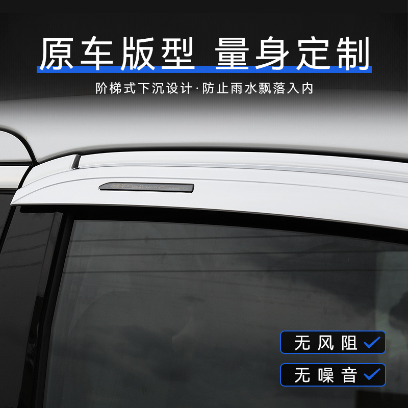 Tenxinrui es adecuado para Toyota elfawilfa lluvia ventana lluvia ceja lluvia escudo accesorios del exterior del coche