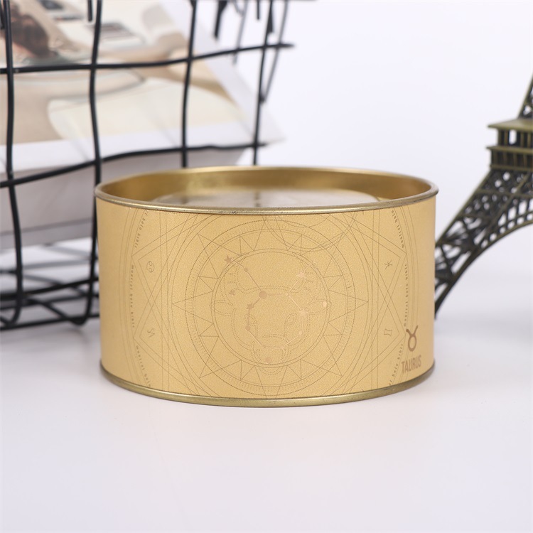 花茶牛皮纸罐通用马铁口盖圆形纸筒茶叶包装礼品罐印刷logo密封