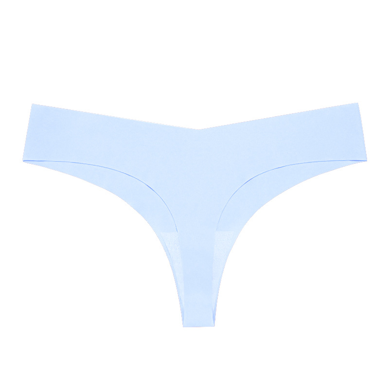 Europa y América de la aptitud perfecta Tanga de las mujeres de una sola pieza sexy chica gordita deportes yoga seda de hielo en forma de T ropa interior de cintura baja