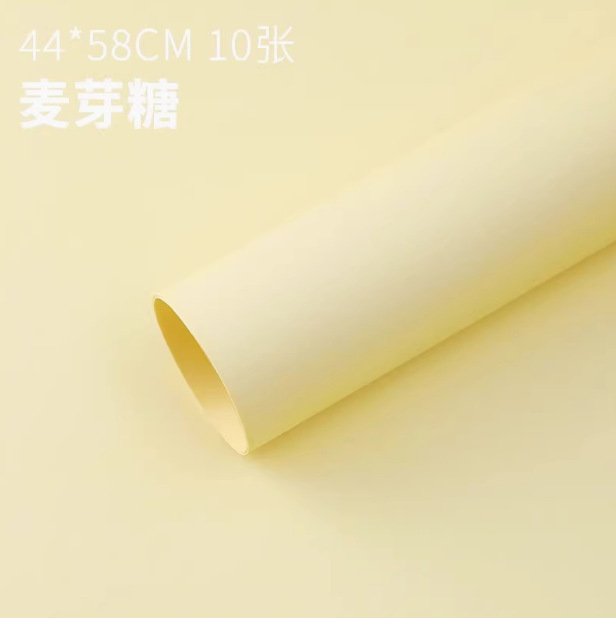 七夕新款微醺加厚皮质造型纸冰淇淋甜筒花束包花纸鲜花包装硬卡纸|undefined