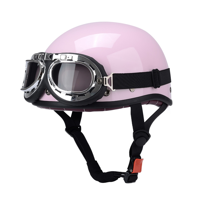 핑크 + 실버 프레임 티 미러