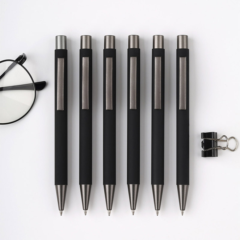 Black matte rollerball pen