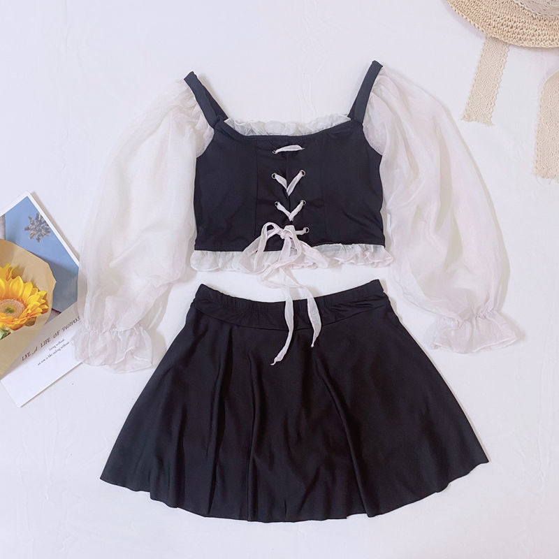 Traje de baño las mujeres split verano nuevo deseo puro en línea viento rojo adelgazamiento vacaciones casual fábrica al por mayor