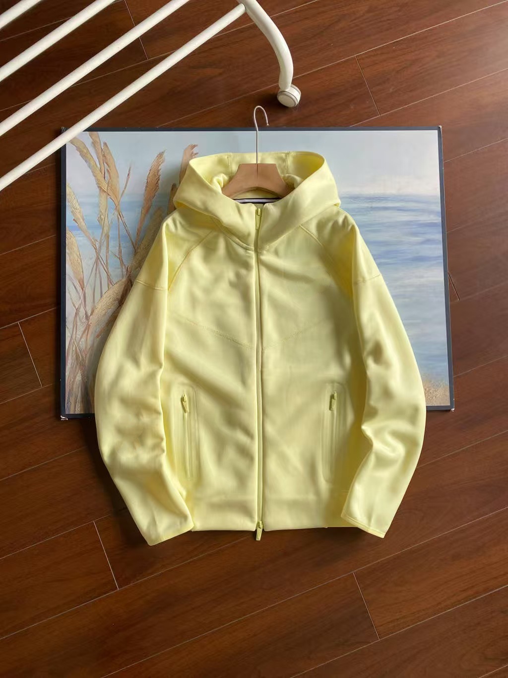 Chaqueta de cuatro estaciones para hombres, ropa de abrigo de tejer y pantalones cálidos, traje deportivo de corte tridimensional