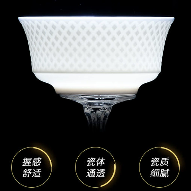 Костяная фарфоровая посуда на 38 предметов, 60 предметов Jingdezhen, керамическая посуда, чистая белая глазурь под цвет костяного фарфора, тарелки для дома