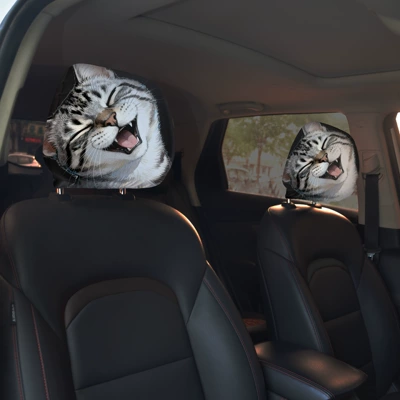 Universal seat cover Cover All-Inclusive Elastic Cloth Car - 08-car-pillowcase-26cm28cm1pc