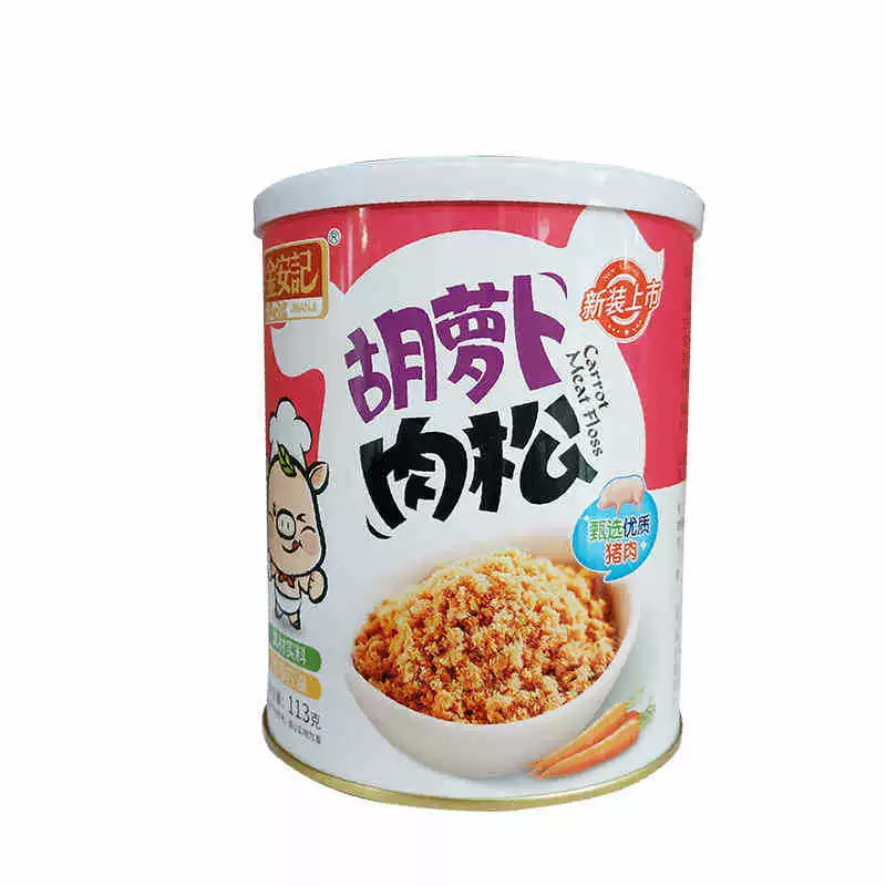 Оригинальная мясная нить Jin An Ji (Original meat floss), водоросли, хрустящий свиной биимбап, детский биимбап, приправы, детская мясная нить
