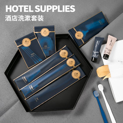 スターホテルの使い捨てバスアメニティ、歯ブラシと歯磨き粉のフルセット、B&B、ホテル、旅行、おもてなし用の歯ブラシ