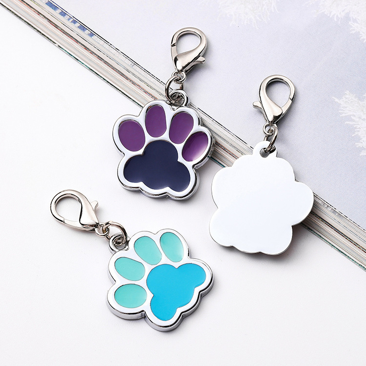 Contrast Color Pet Nameplate Zinc Alloy Dog Tag Pet Anti-loss Identity Plate Dog Cat Collar Pendant Tag Contrast Color Pet Nameplate Zinc Alloy Dog Tag Pet Anti-loss Identity Plate Dog Cat Collar Pendant Tag