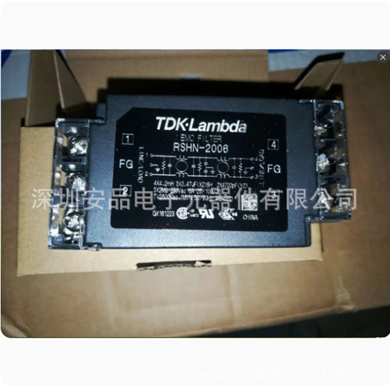 全新原装TDK-LAMBDA滤波器RSHN2003 2006L 2010D 2016 2020LD导轨